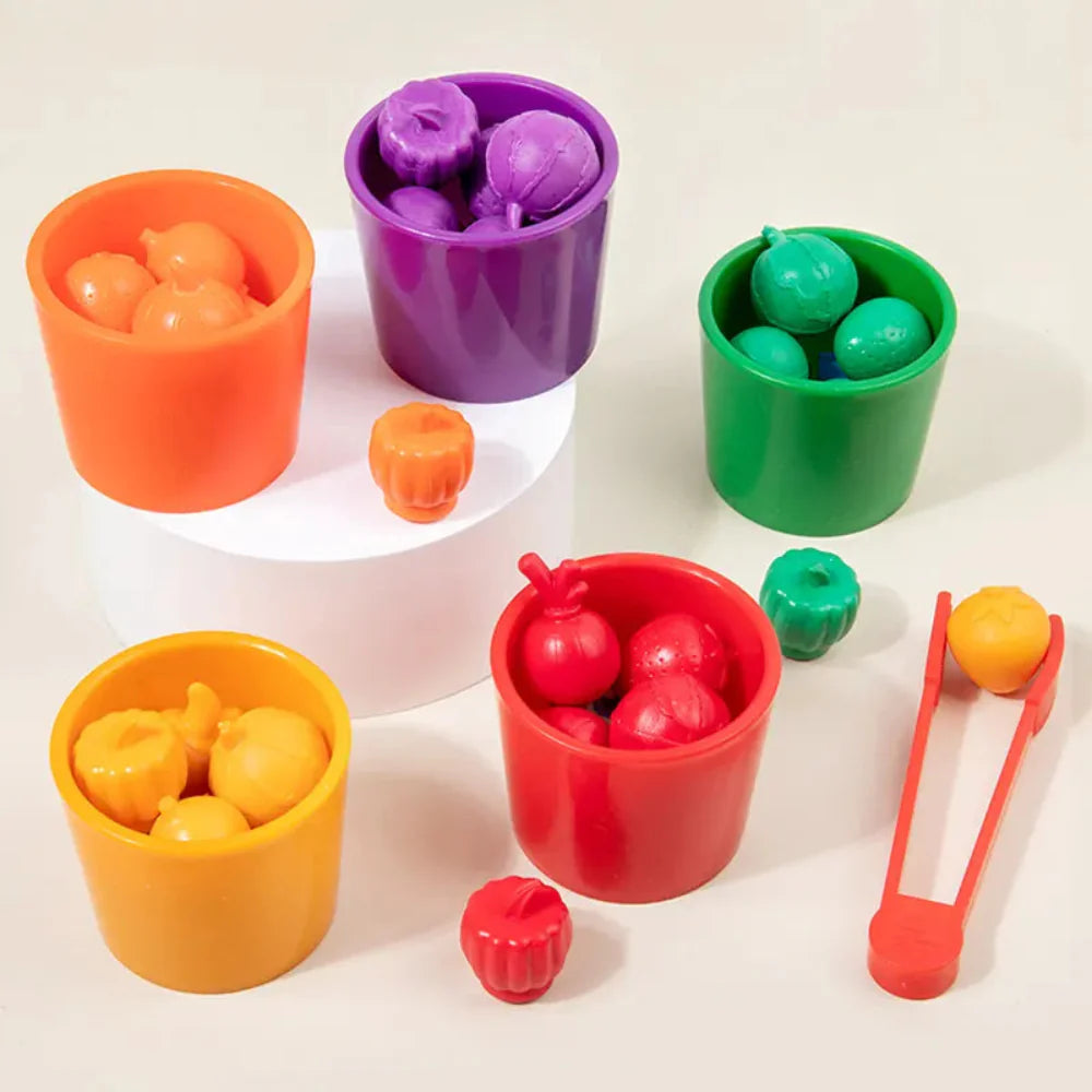 Open Ended Fruit Sorting Cups