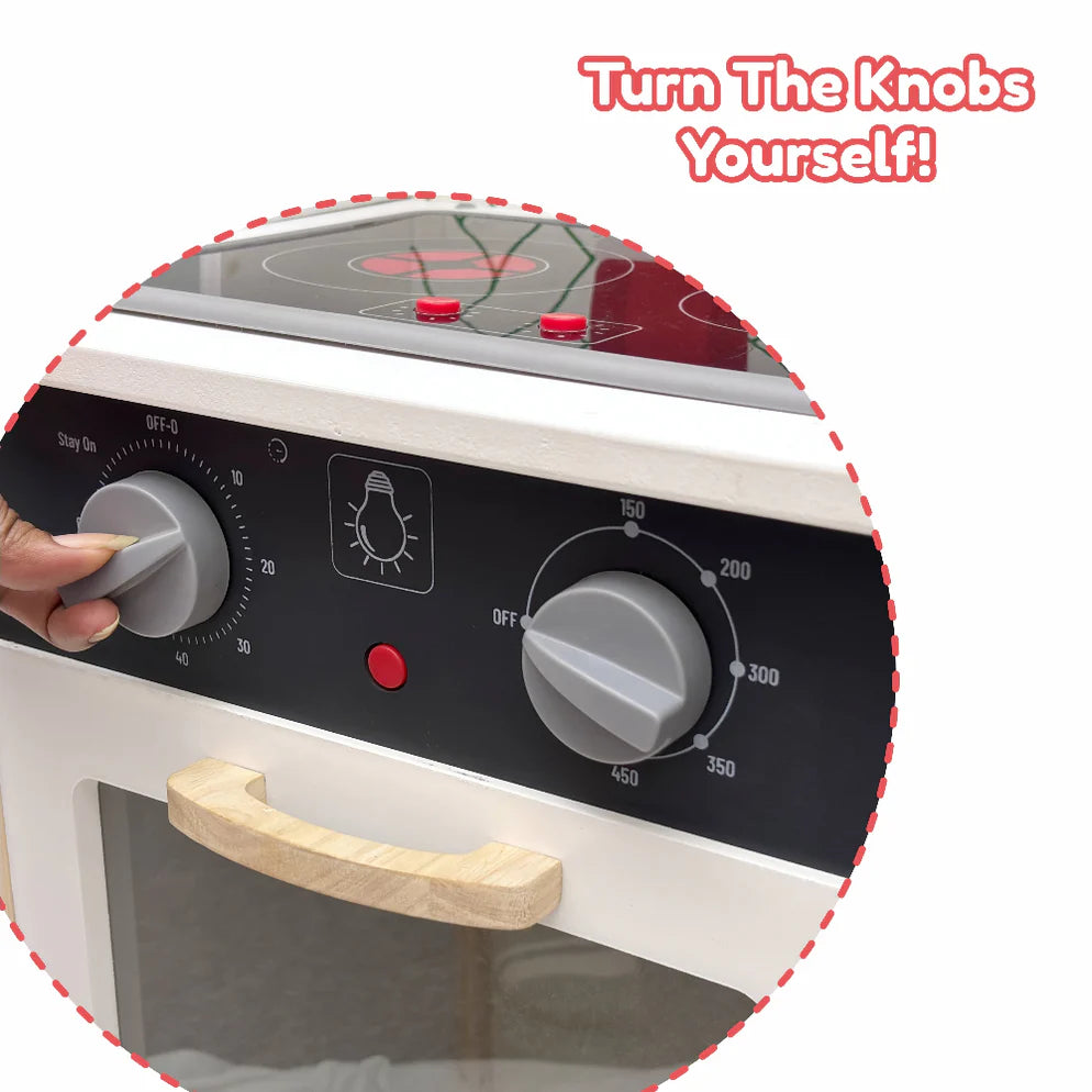 Open Ended Modern Kitchen Set -(12 Accessories included)