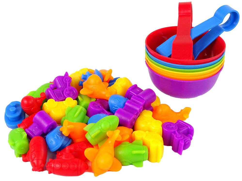 Open Ended Vehicle Lab Montessori Sorting Toy (44 Pcs)