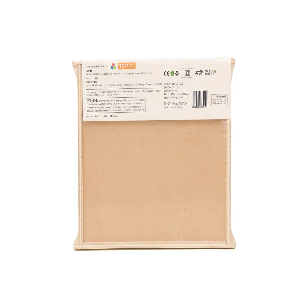 Open Ended Wooden Cutting Set 2- Fruits & Veggies (7 pcs set)