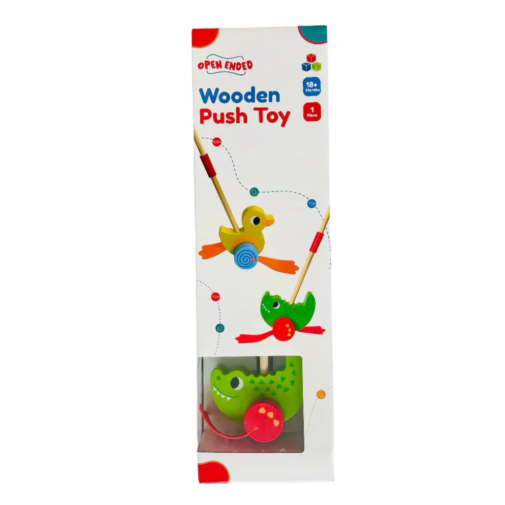 Open Ended Wooden Push Toy