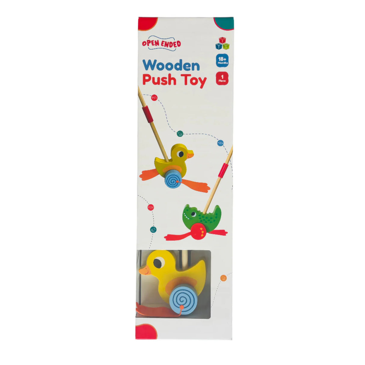 Open Ended Wooden Push Toy