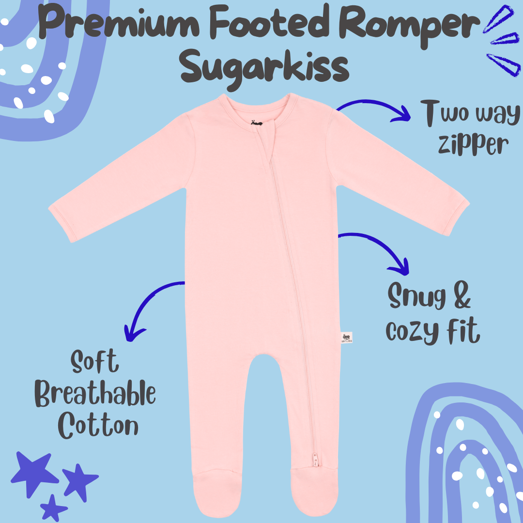 Premium Footed Rompers - Sugarkiss