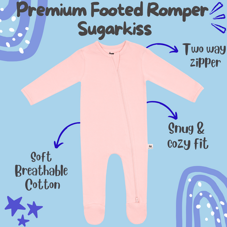 Premium Footed Rompers - Sugarkiss