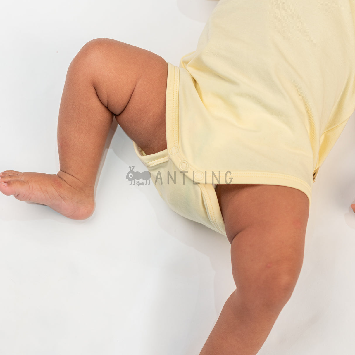 Premium Baby Unisex Cotton Half Sleeve Romper - Buttercup