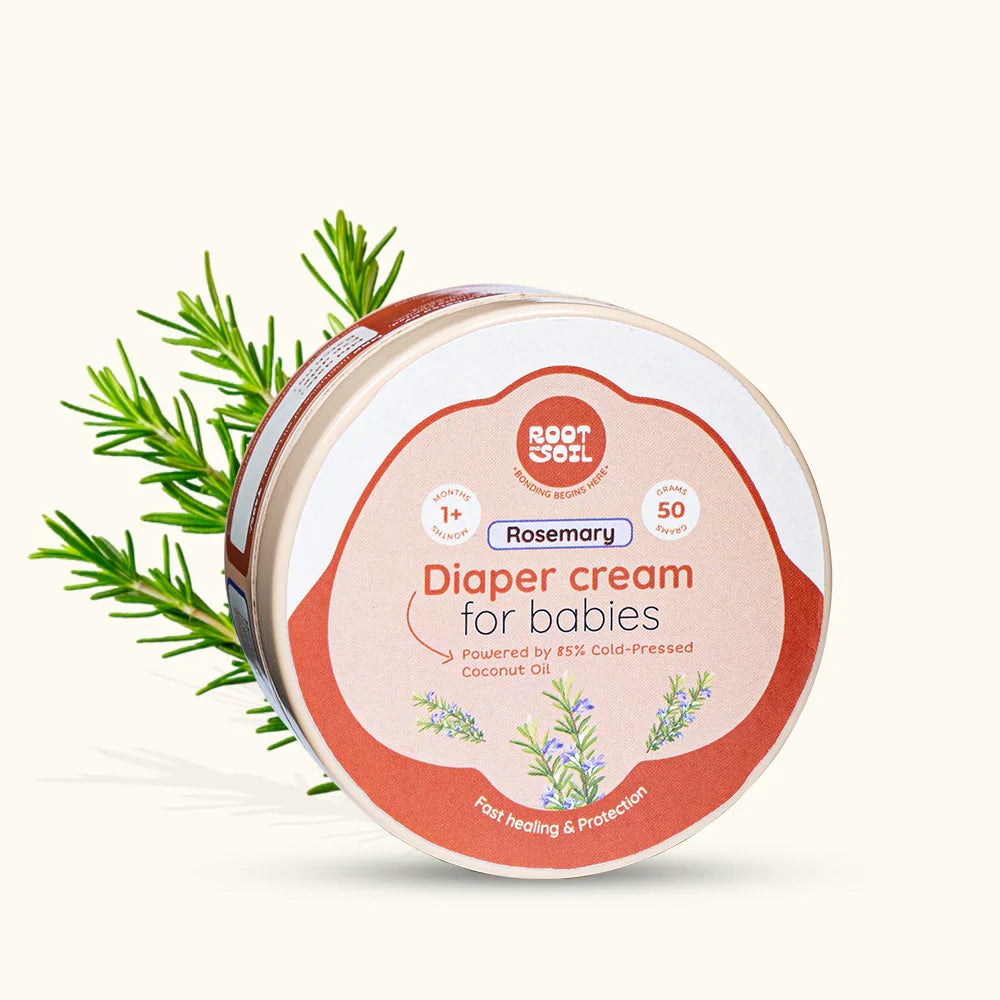 Diaper Rash Coconut Balm for Babies - 50g - Pack of 2