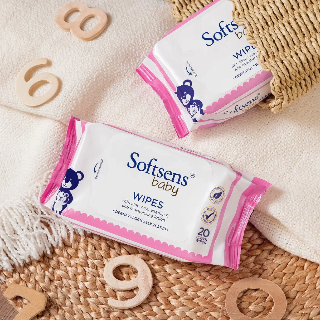 Skin Care Wet Wipes (20 Wipes)