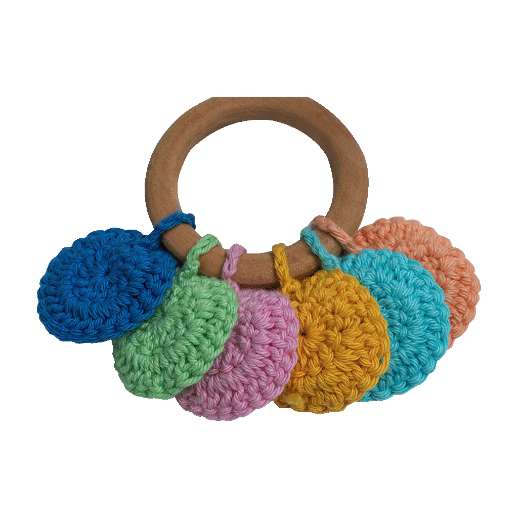 Handmade Crochet Teether
