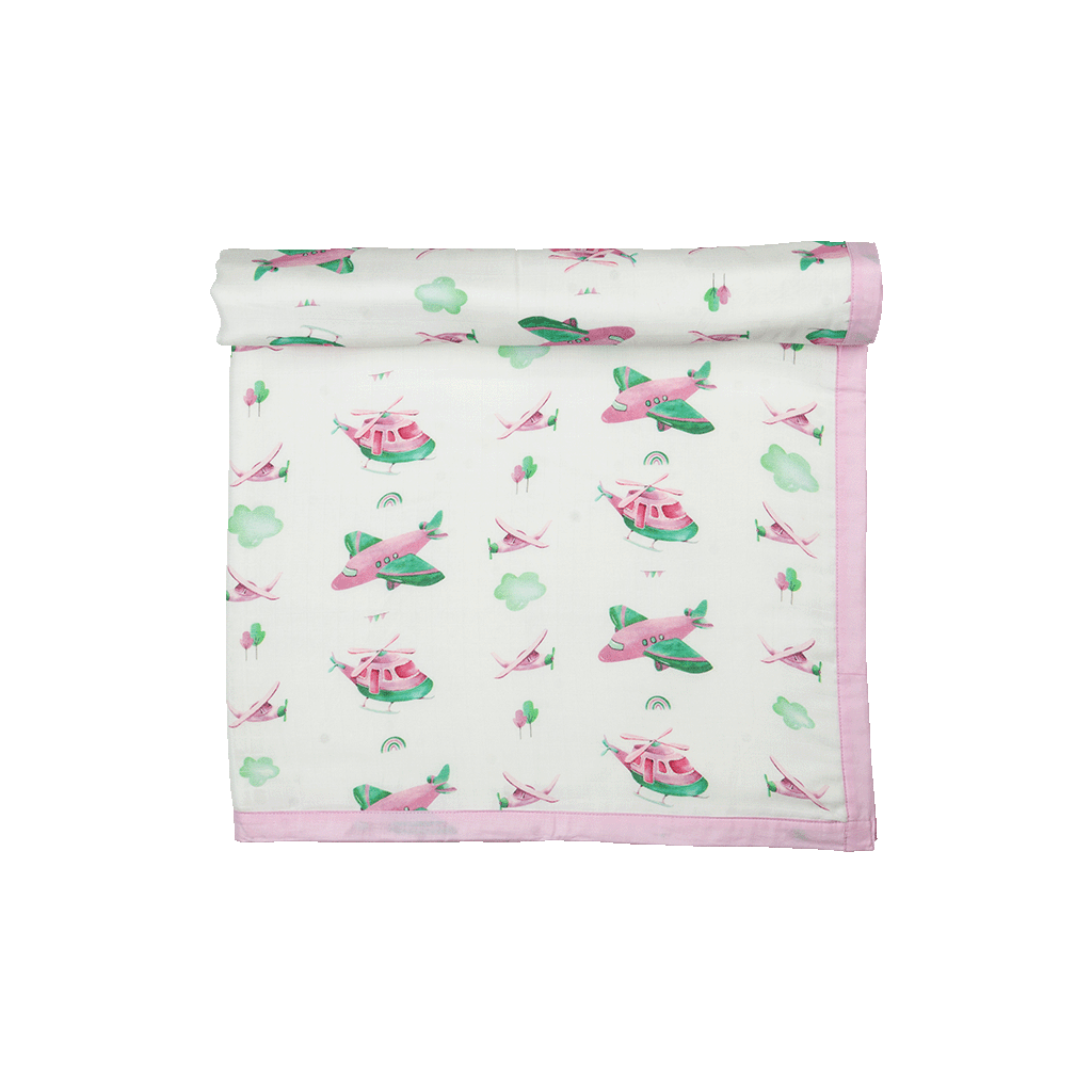 toddler blanket over the sky