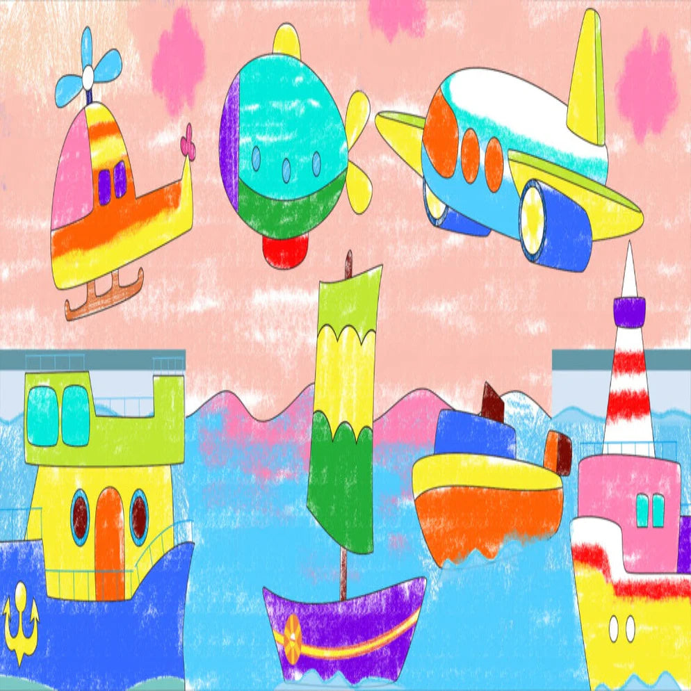 Avenir Block 'N' Crayons