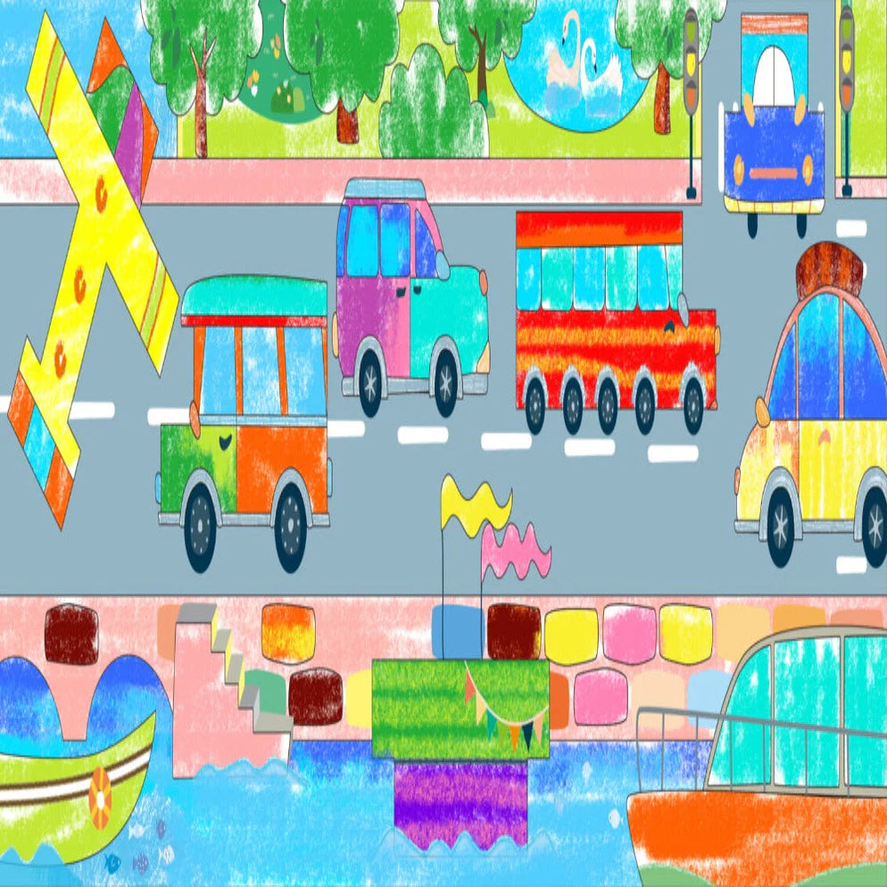 Avenir Block 'N' Crayons