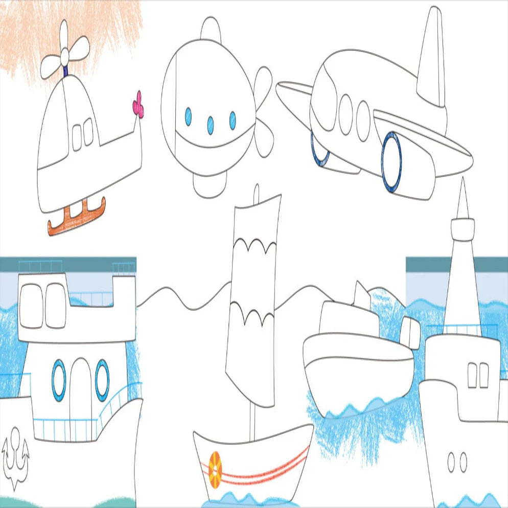 Avenir Block 'N' Crayons