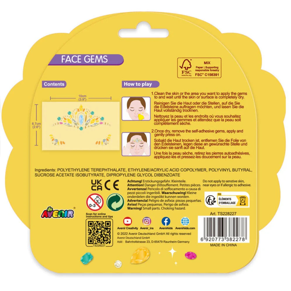 Avenir Face Gems