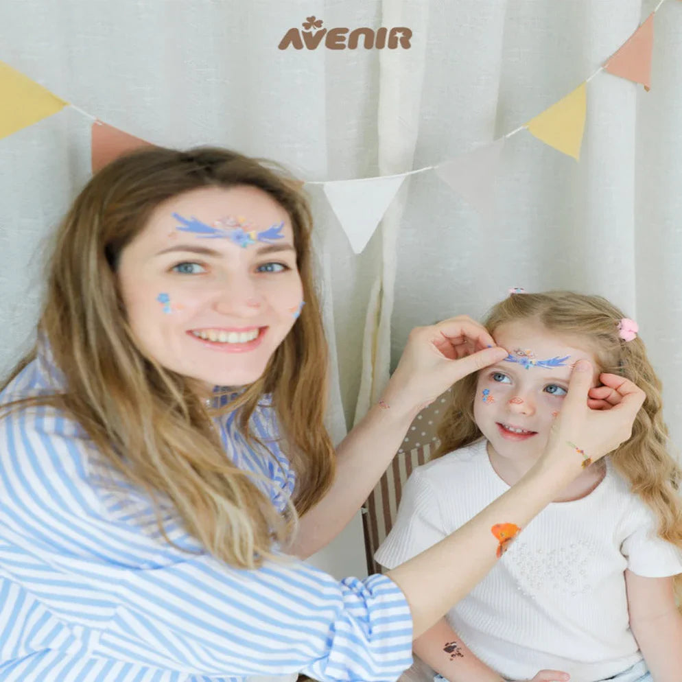 Avenir Face Stickers and Tattoos - Animal