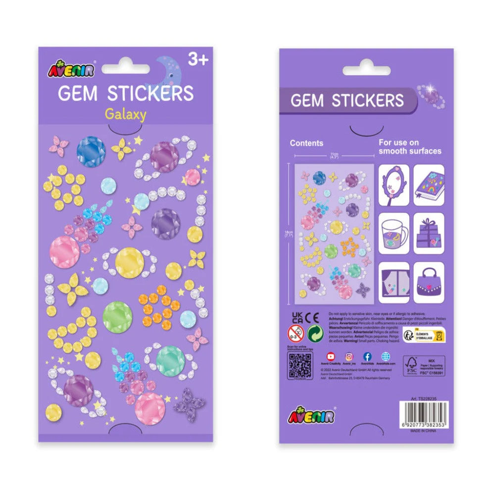 Avenir Gem Stickers