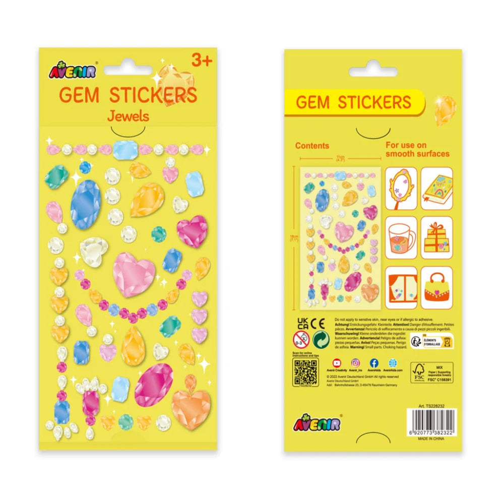 Avenir Gem Stickers