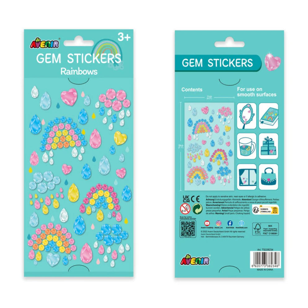 Avenir Gem Stickers