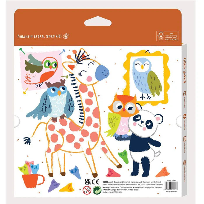 Avenir Haku Yoka Crayons - 12 Colours