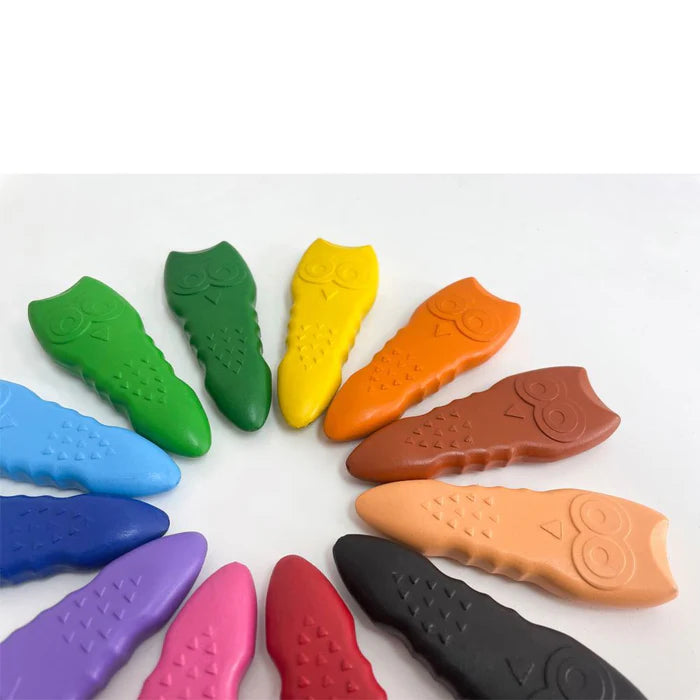 Avenir Haku Yoka Crayons - 12 Colours