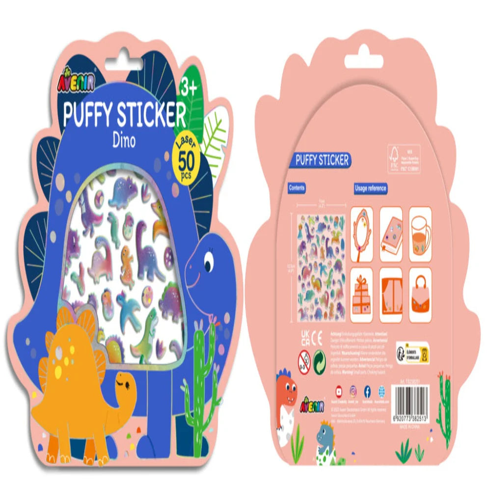 Avenir Puffy Stickers