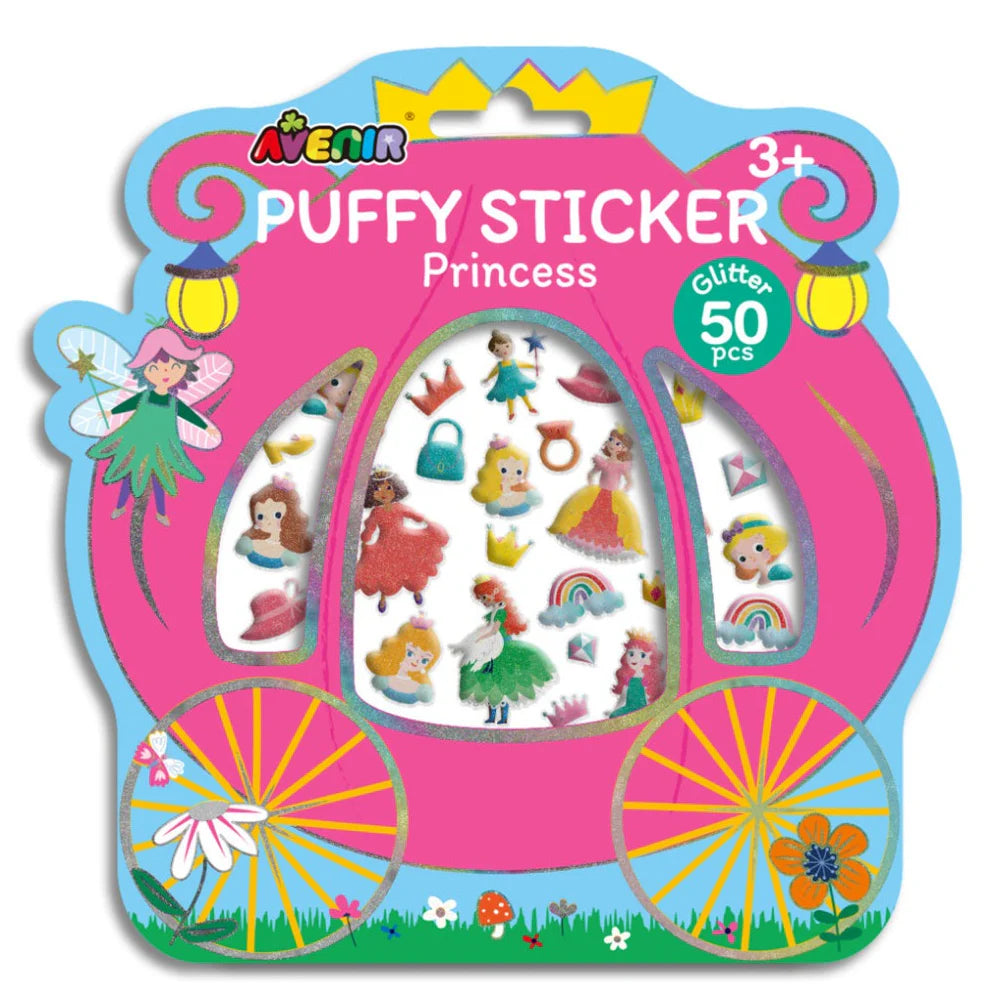 Avenir Puffy Stickers