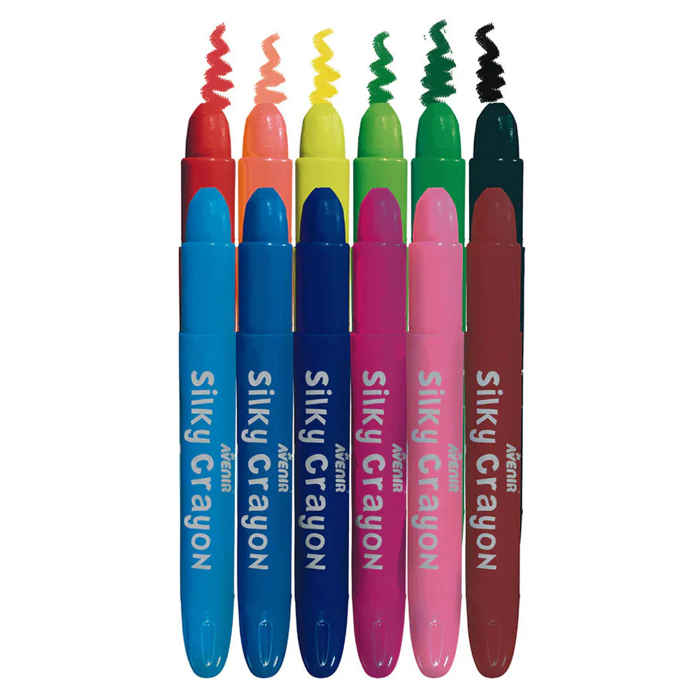 Avenir Silky Crayon - 12 Colours