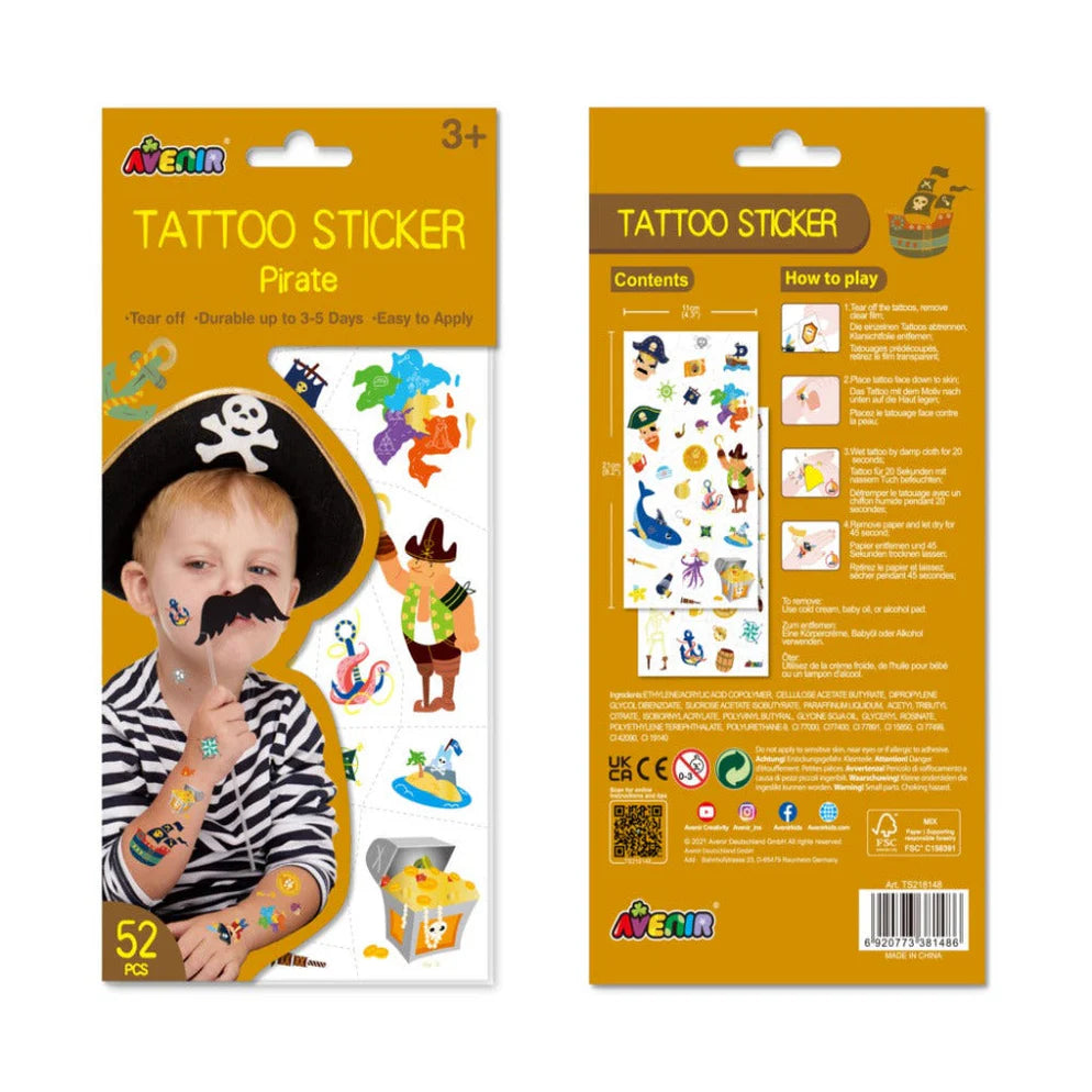 Avenir Tattoo Sticker