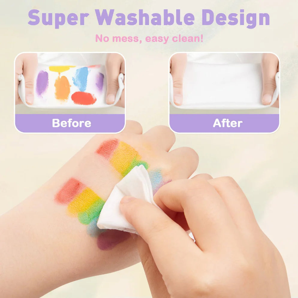 Jar Melo Finger Painting Stamp Fun Book