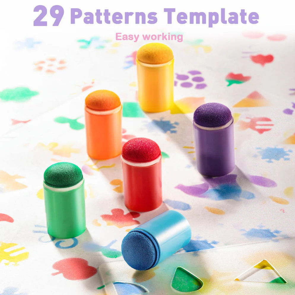 Jar Melo Finger Painting Stamp Fun Book