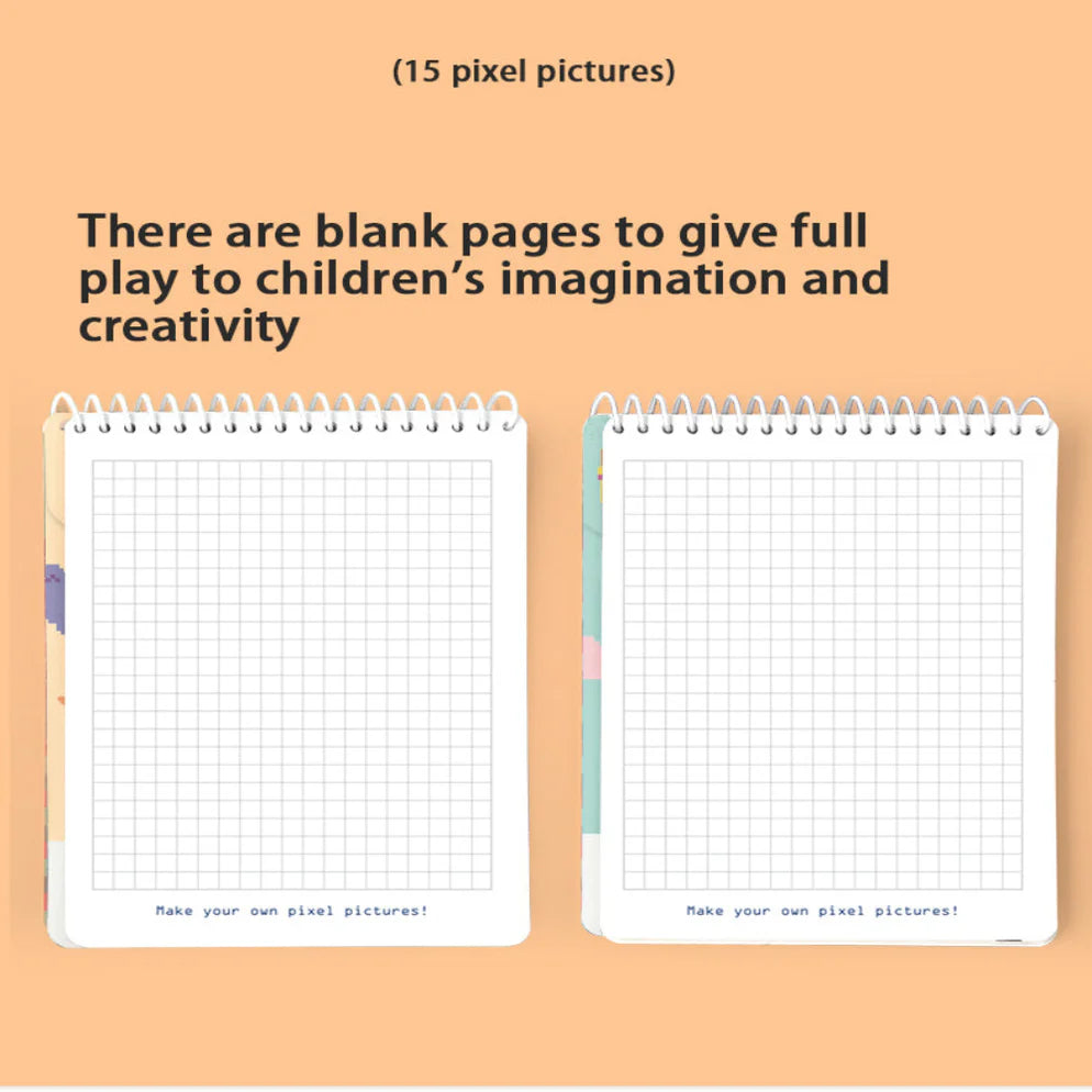 Jar Melo Pixel Pictures Colouring Books