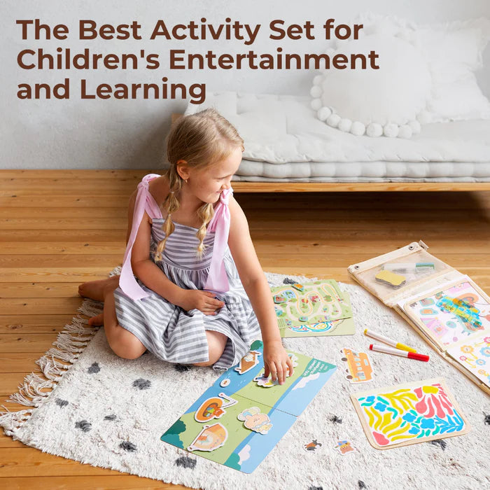 Jar Melo Travel Mate Activity Bag-Purring Kitten