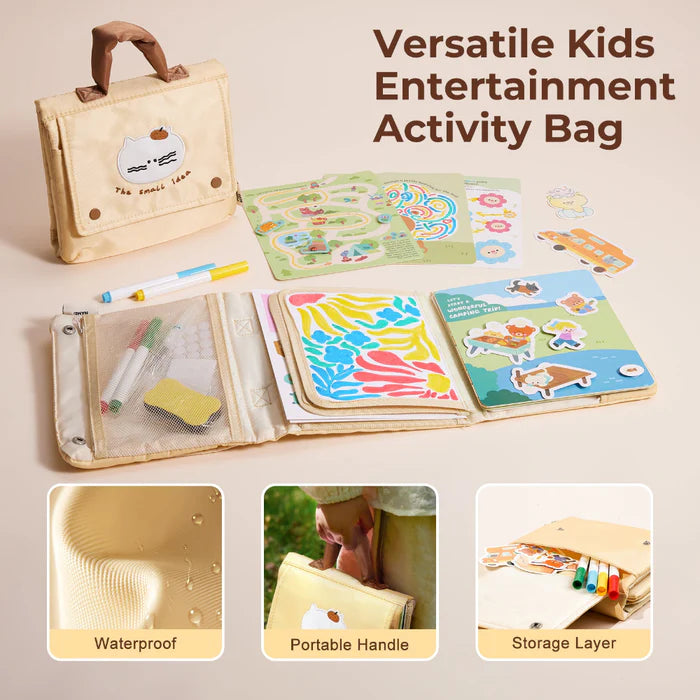 Jar Melo Travel Mate Activity Bag-Purring Kitten