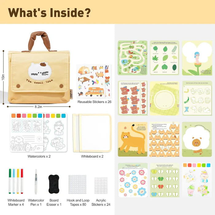 Jar Melo Travel Mate Activity Bag-Purring Kitten