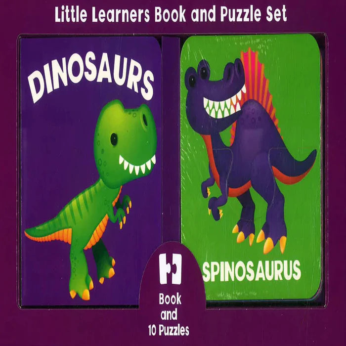 Little Learners Book And Puzzle Set - Board Book