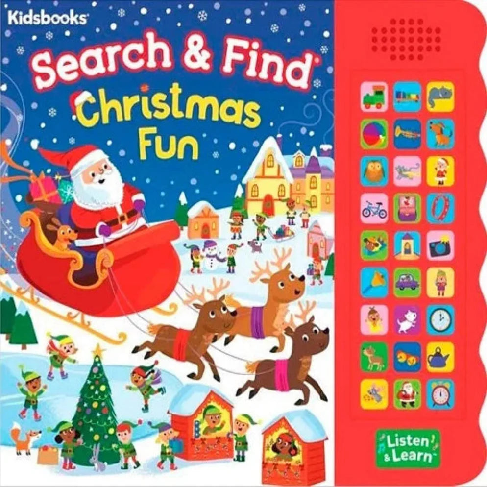 Search & Find Christmas Fun Sound Book