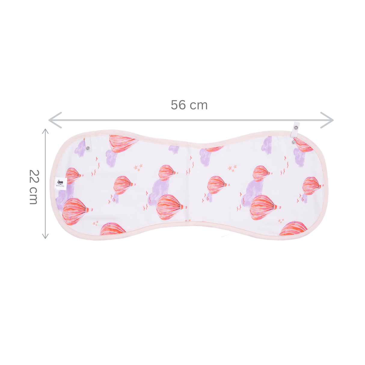 Premium Muslin Burp Cloth - Balloon Festival