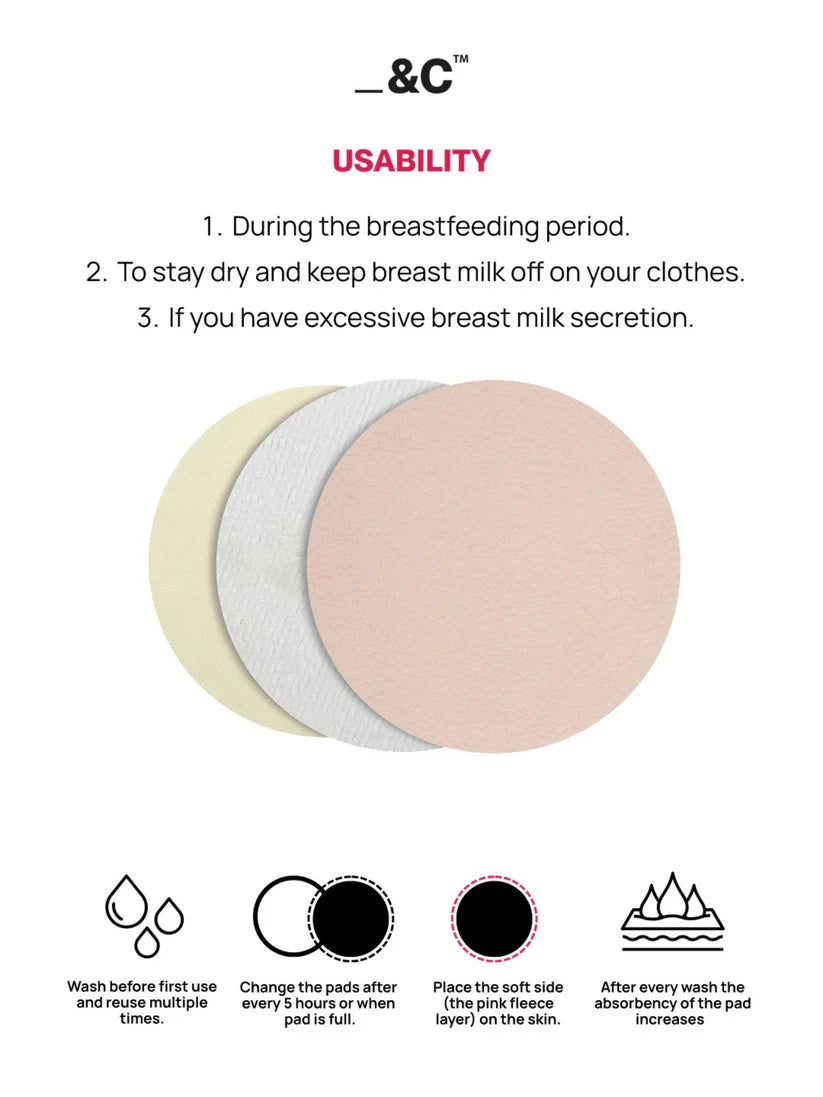 Maternity Lounge Bra - Leak Proof Pads