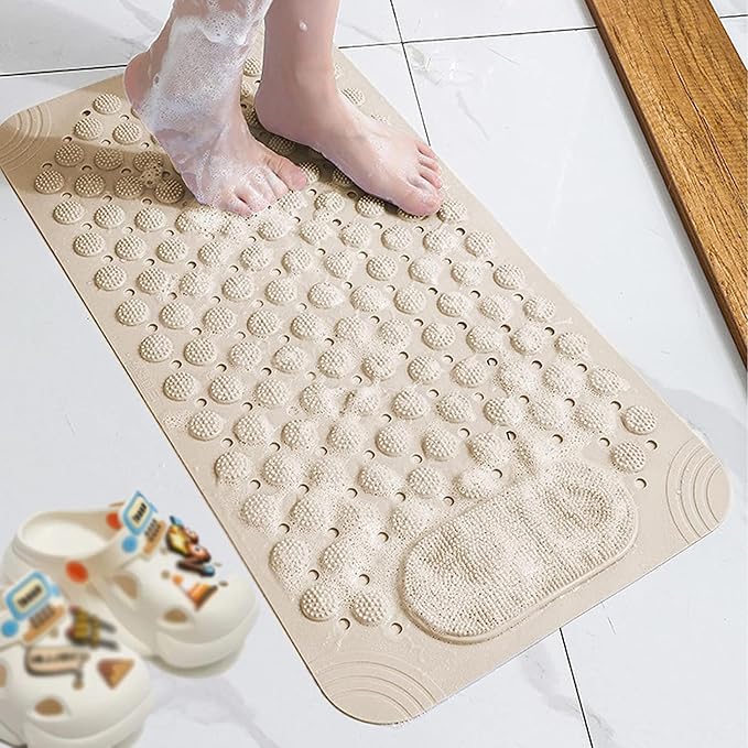 Anti Slip Bathroom Mat for Pregnant Moms and Kids | Rectangle