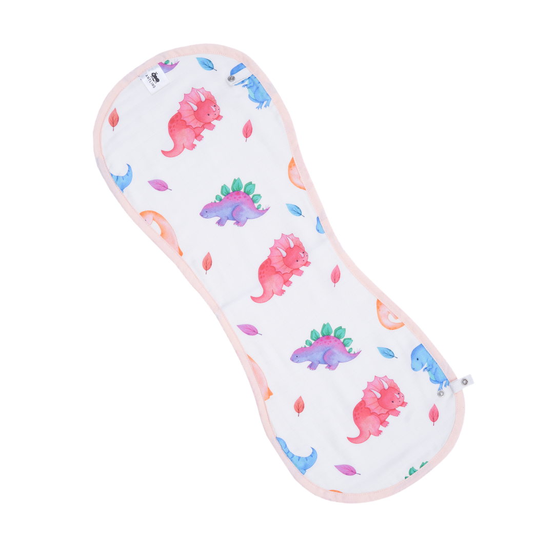 Premium Muslin Burp Cloth - Dino world