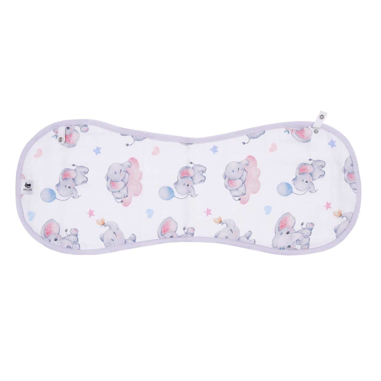 Premium Muslin Burp Cloth - Elephant Dreams