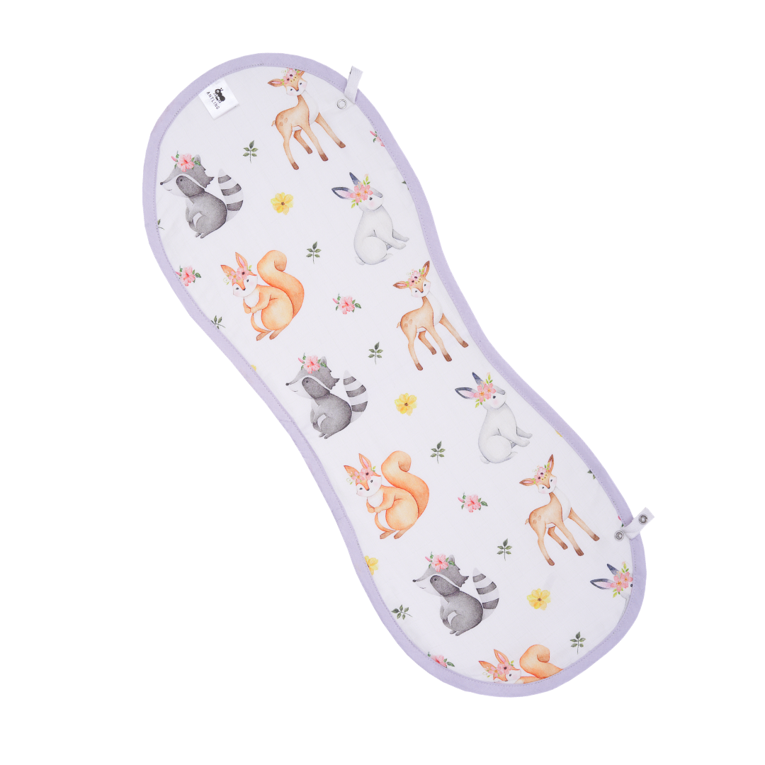 Premium Muslin Burp Cloth - Enchanted Woods