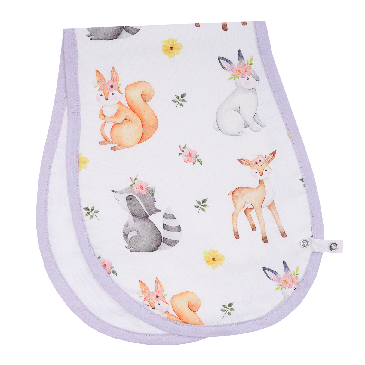 Premium Muslin Burp Cloth - Enchanted Woods