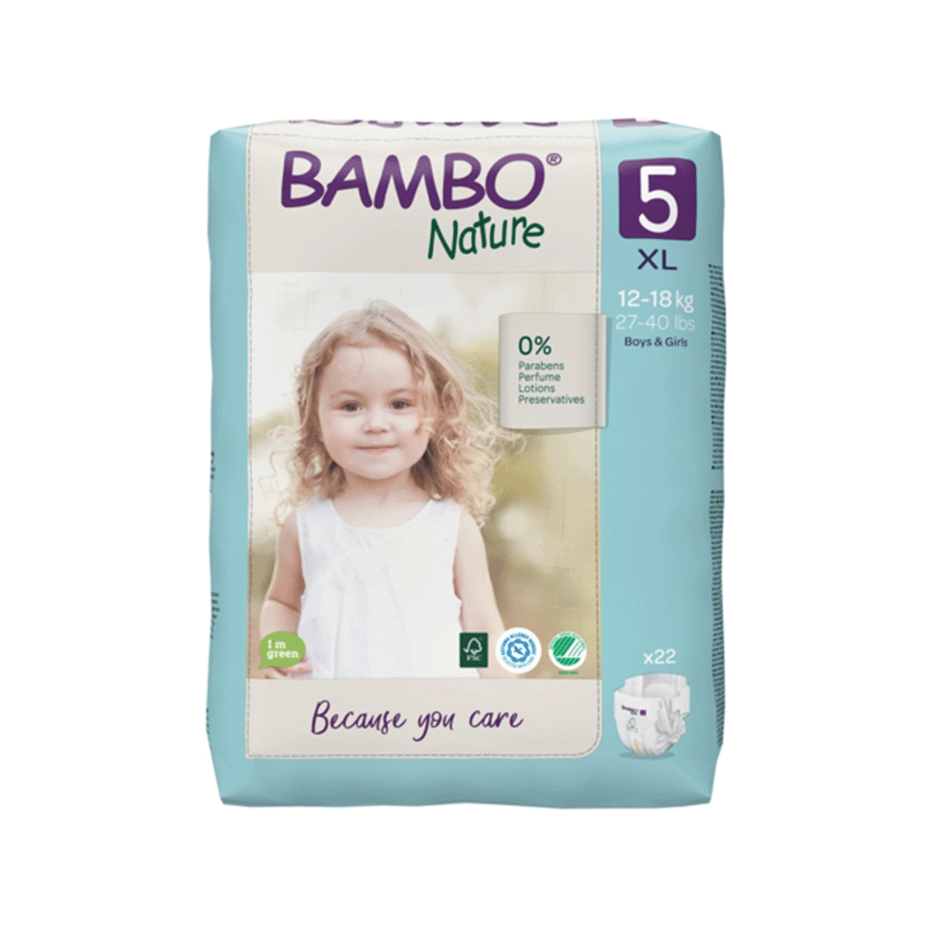 Eco-labeled Tape Diaper with Wetness Indicator - XL