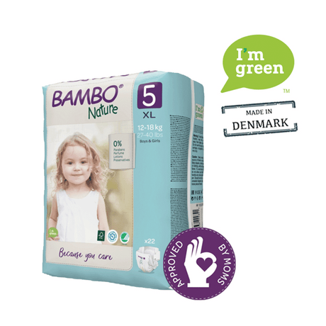 Eco-labeled Tape Diaper with Wetness Indicator - XL