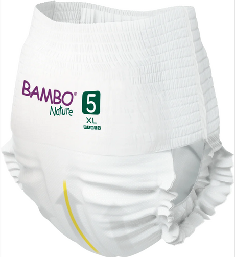 Eco-labeled Pant style Diapers with Wetness Indicator - XL