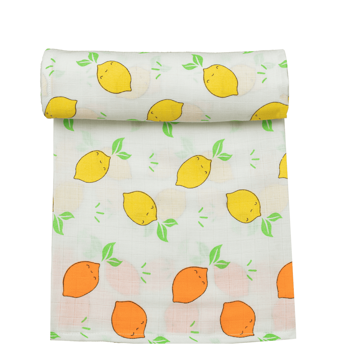 Muslin Baby Bath Towel - Simply Citrus