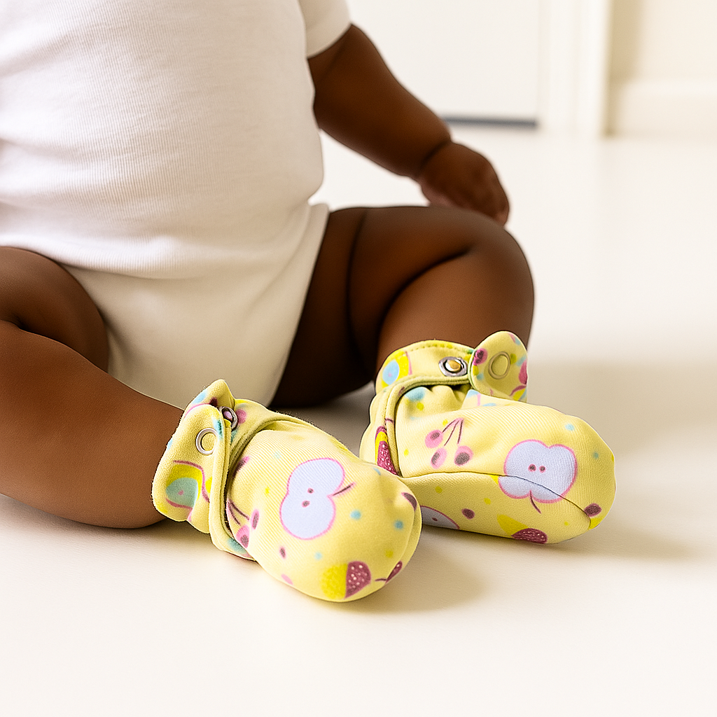 Booties - Yellow Fruits