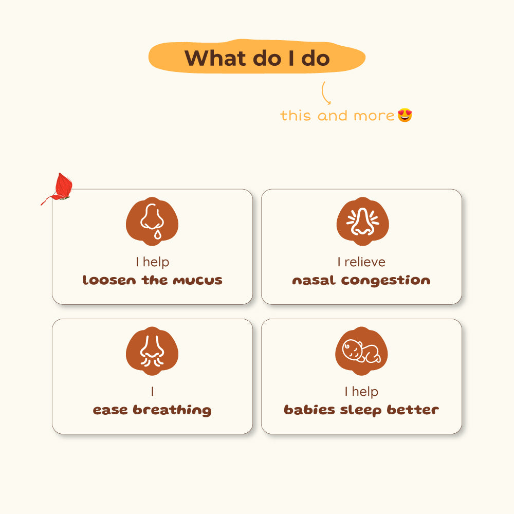 Calm and Comforting Chest Rub for Babies - pack of 2