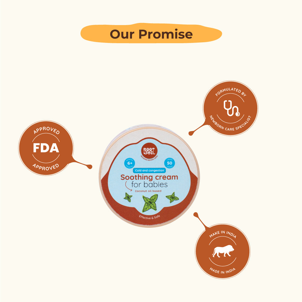 Calm and Comforting Chest Rub for Babies - pack of 2