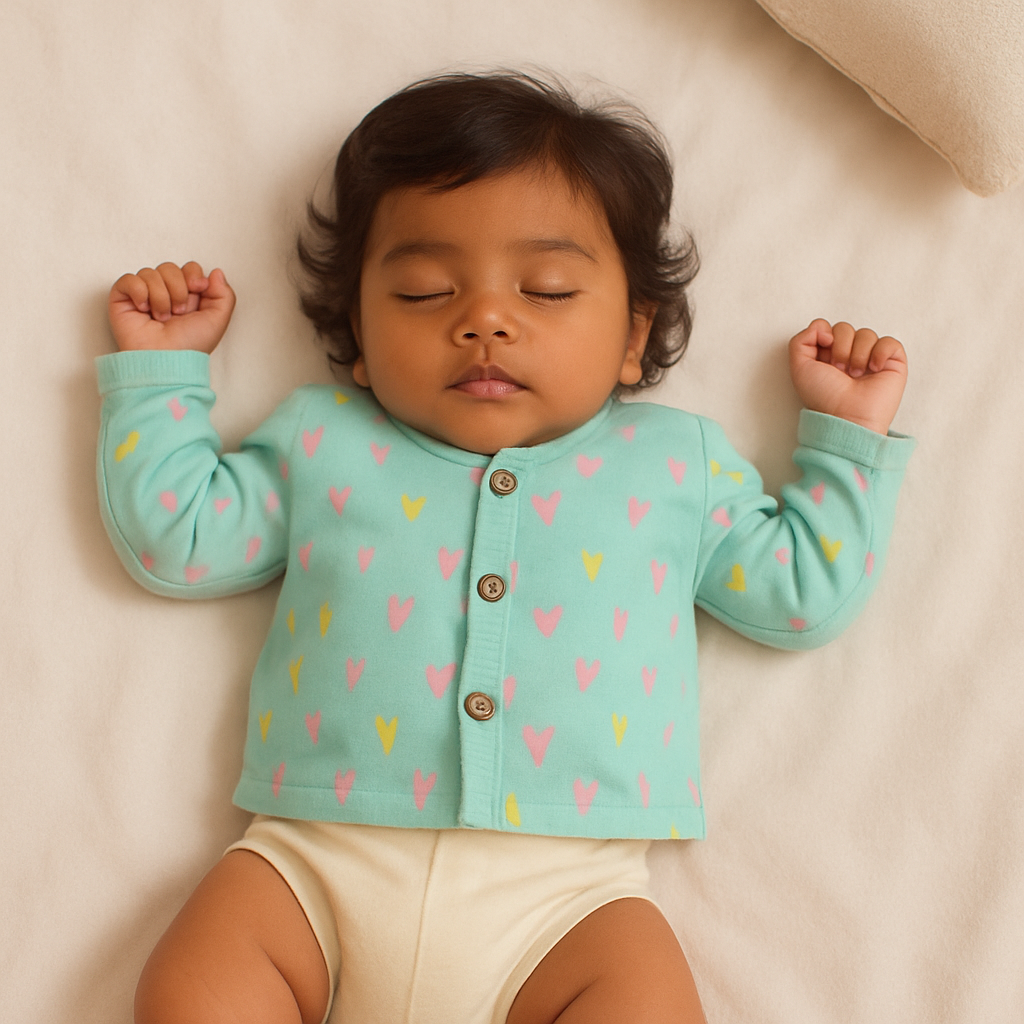 Fleece Cotton Baby Boy & Girls Sweater | Cardigan - Joyful Hearts